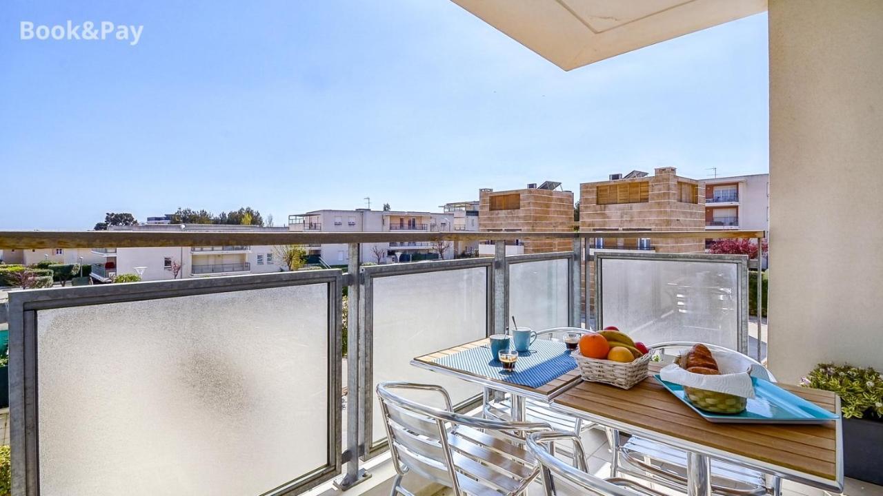 Les Alouettes Studio Avec Terrasse, Garage Et Piscine La Ciotat Esterno foto